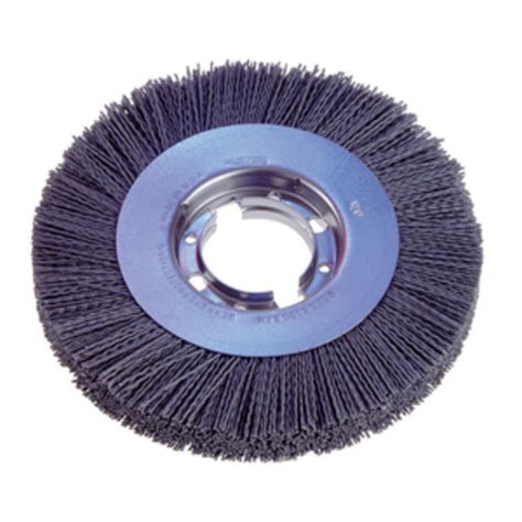 abrasive filled nylon brushes for cnc machines for aluminum|osborn abrasive nylon brush.